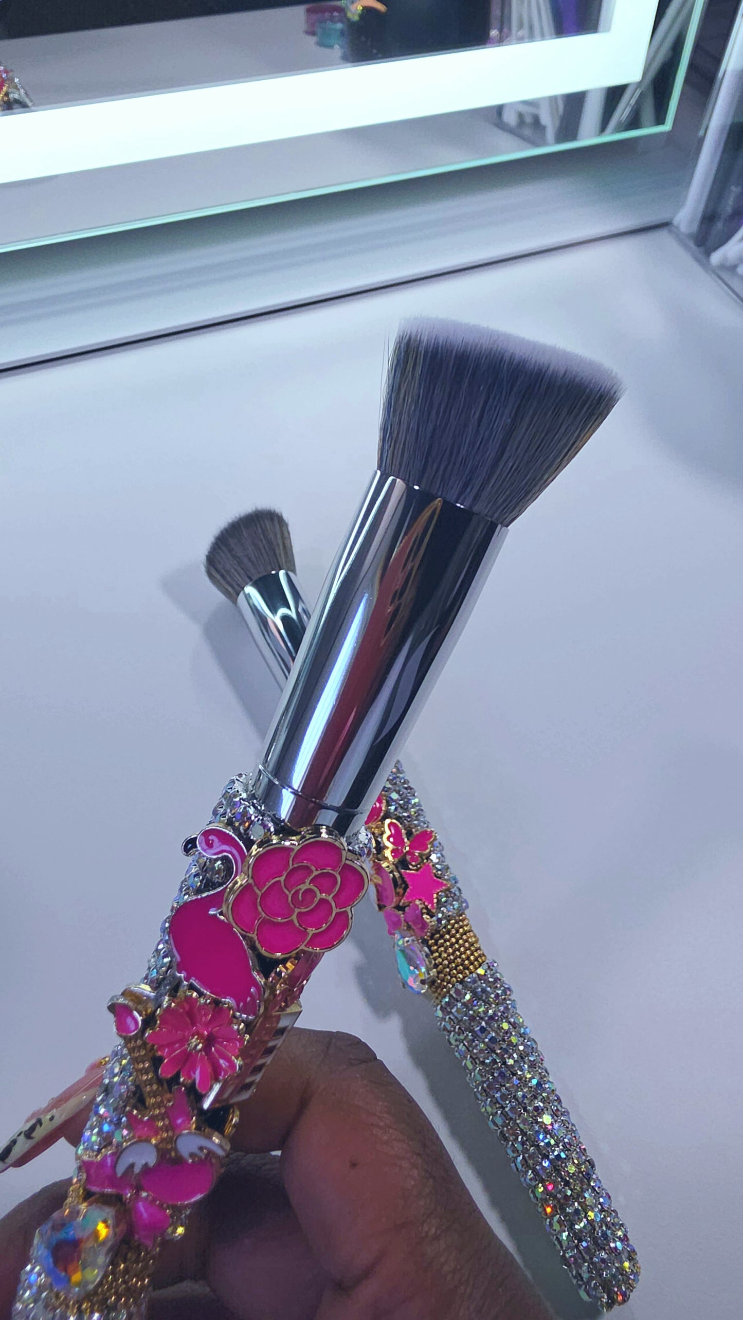 Pink's A Charm Foundation Brush