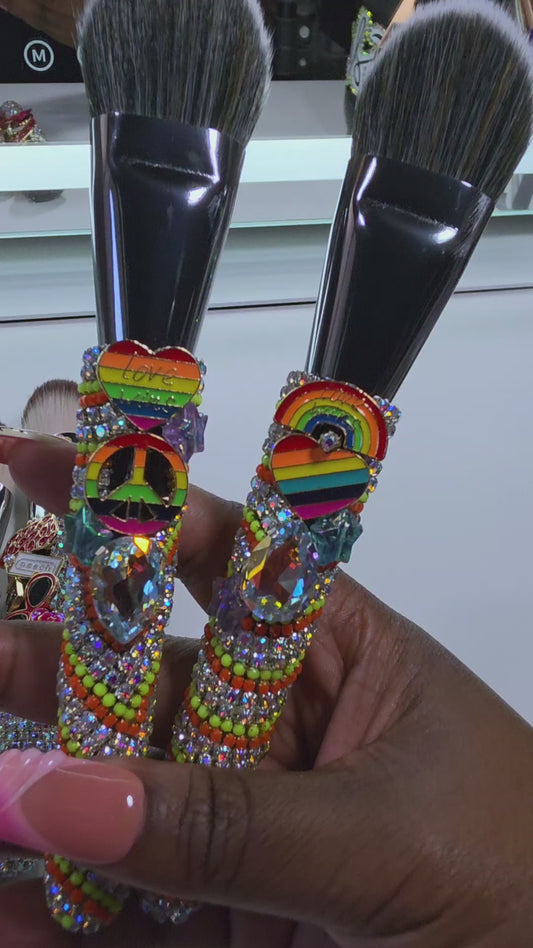 Love Wins Angled Multi-Purpose Brush